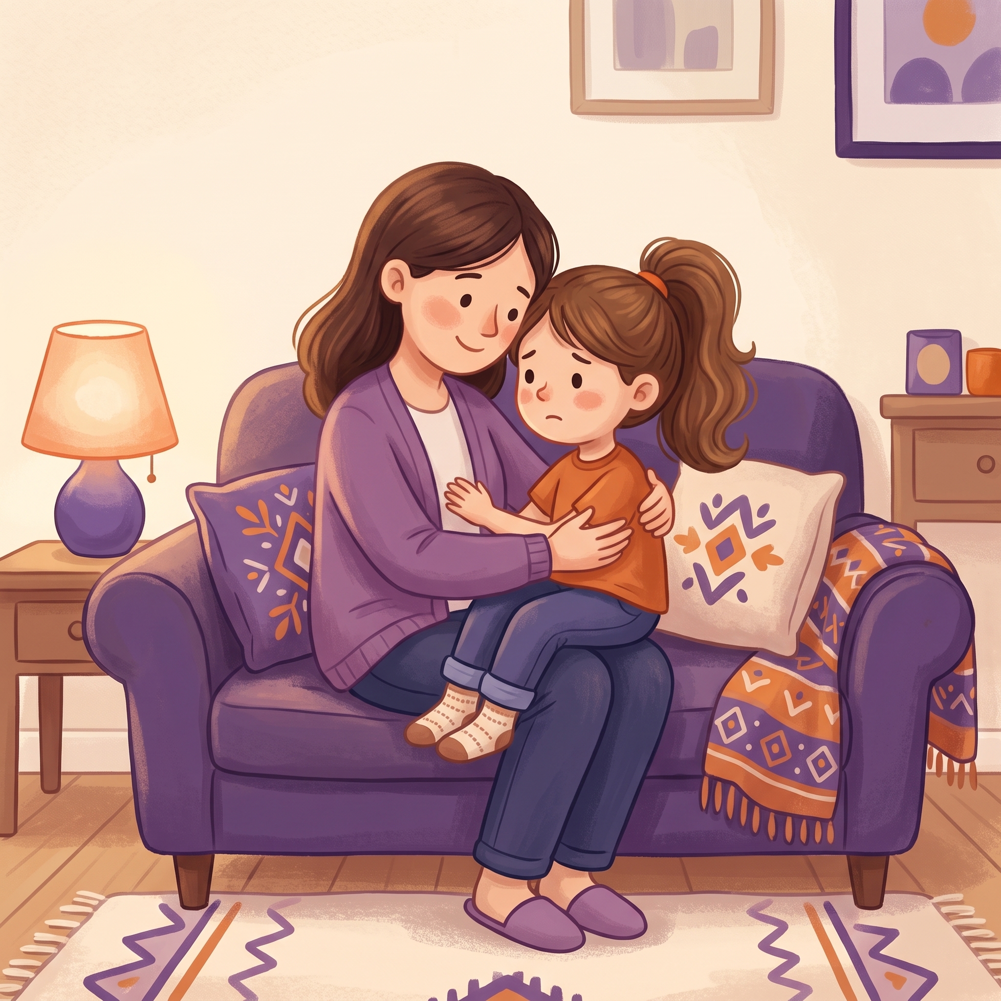 E i miei giochi? E la mia mamma?